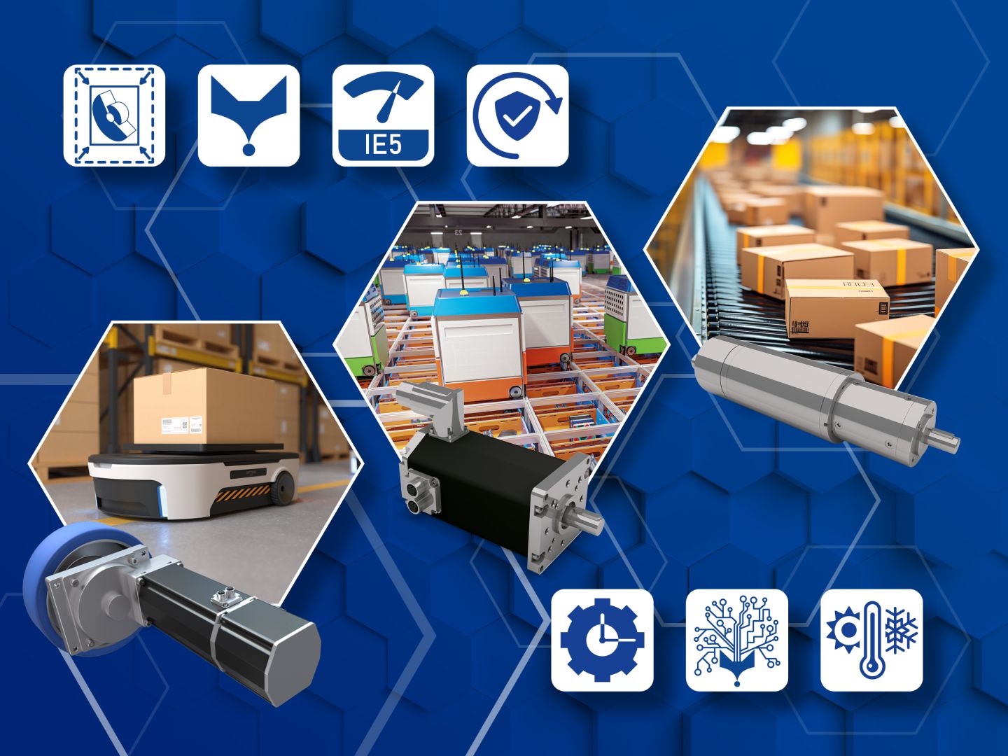 Erleben Sie die Zukunft der Intralogistik mit Dunkermotoren – live auf der LogiMAT 2026 in Stuttgart