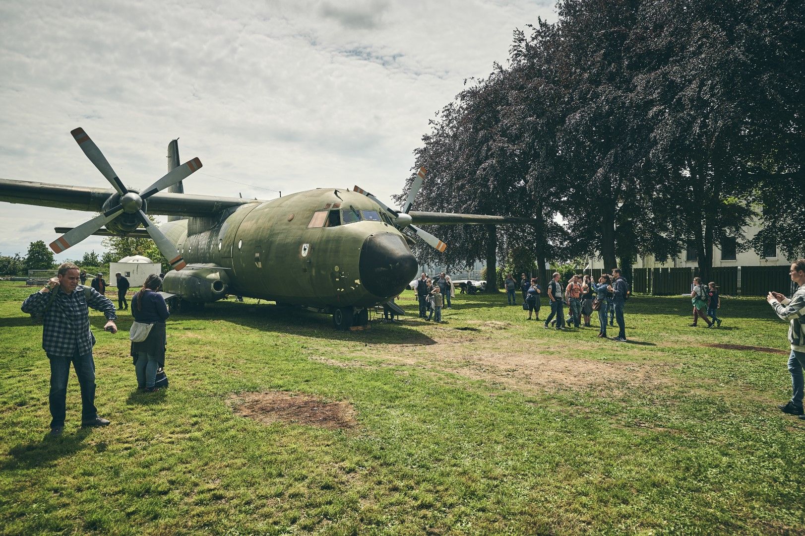 Erlebnisführung in der Transall C-160 im Technik Museum Speyer