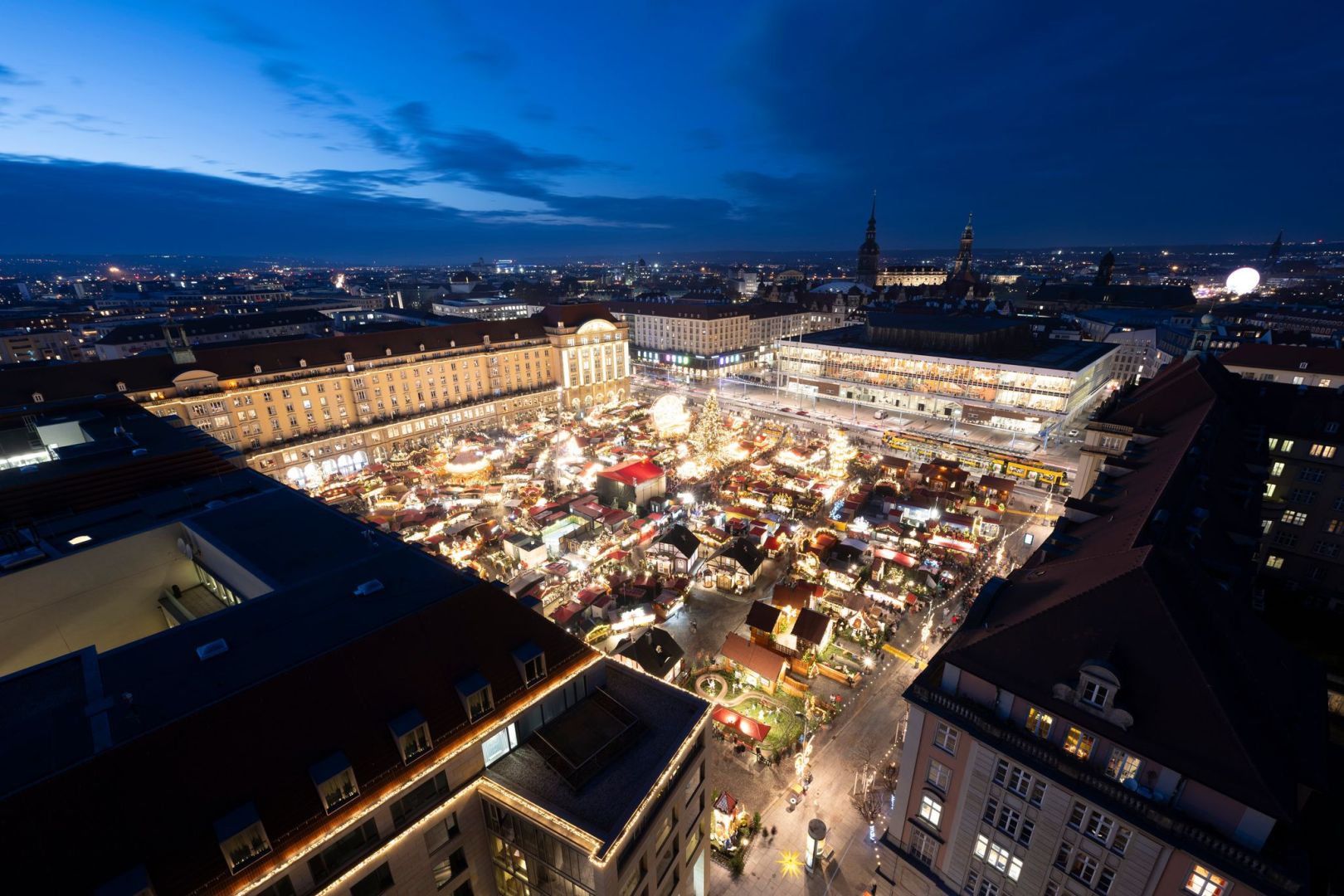 Eröffnung 590. Dresdner Striezelmarkt