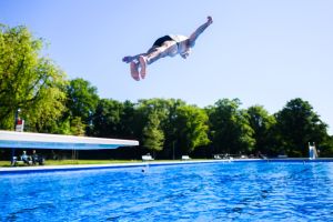 Eröffnung der Freibadsaison in Hannover