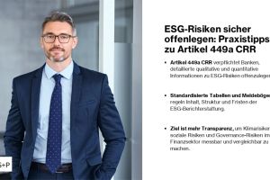 ESG Risikopläne: Aufsichtliche Offenlegungen zu ESG-Risiken nach Artikel 449a CRR