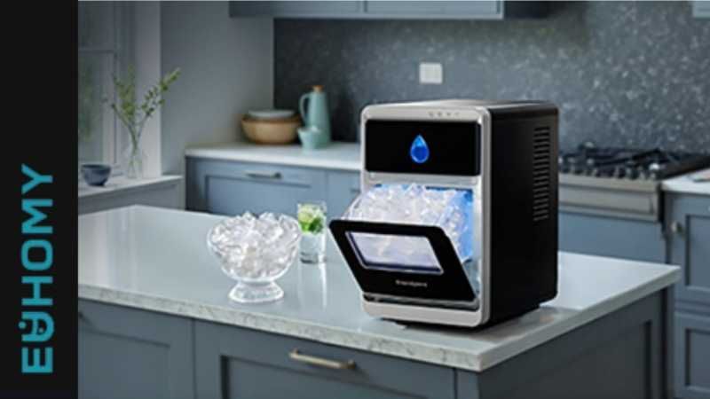 EUHOMY Portable Crystal Crescent Ice Maker – Konzipiert für alle, die perfekte Drinks lieben