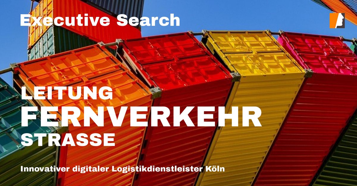 Executive Search Logistik: Kontrast Personalberatung rekrutiert Leitung Fernverkehr für disruptiven Transportdienstleister