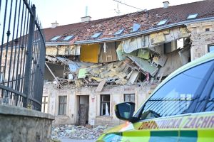 Explosion in einem Wohnhaus im tschechischen Znojmo