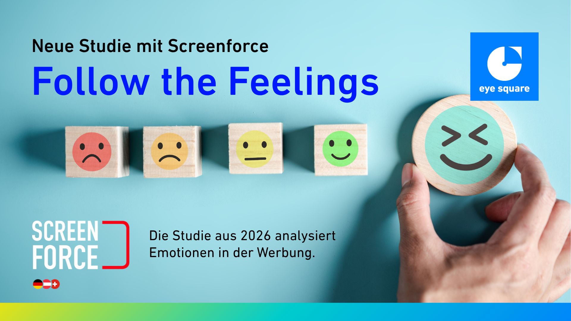 eye square und Screenforce veröffentlichen neue Erkenntnisse zur emotionalen Wirkung von Werbung