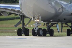 Fahrwerk einer Boeing 747-400 (Archiv)