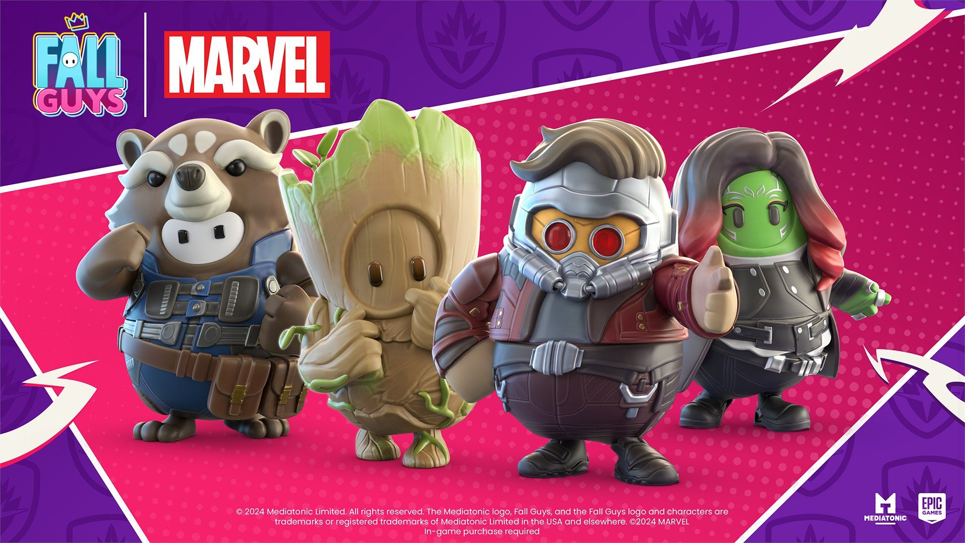 Fall Guys startet Crossover mit Guardians of the Galaxy