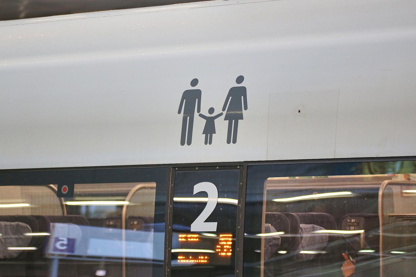 Familienabteil bei der Deutschen Bahn (Archiv)