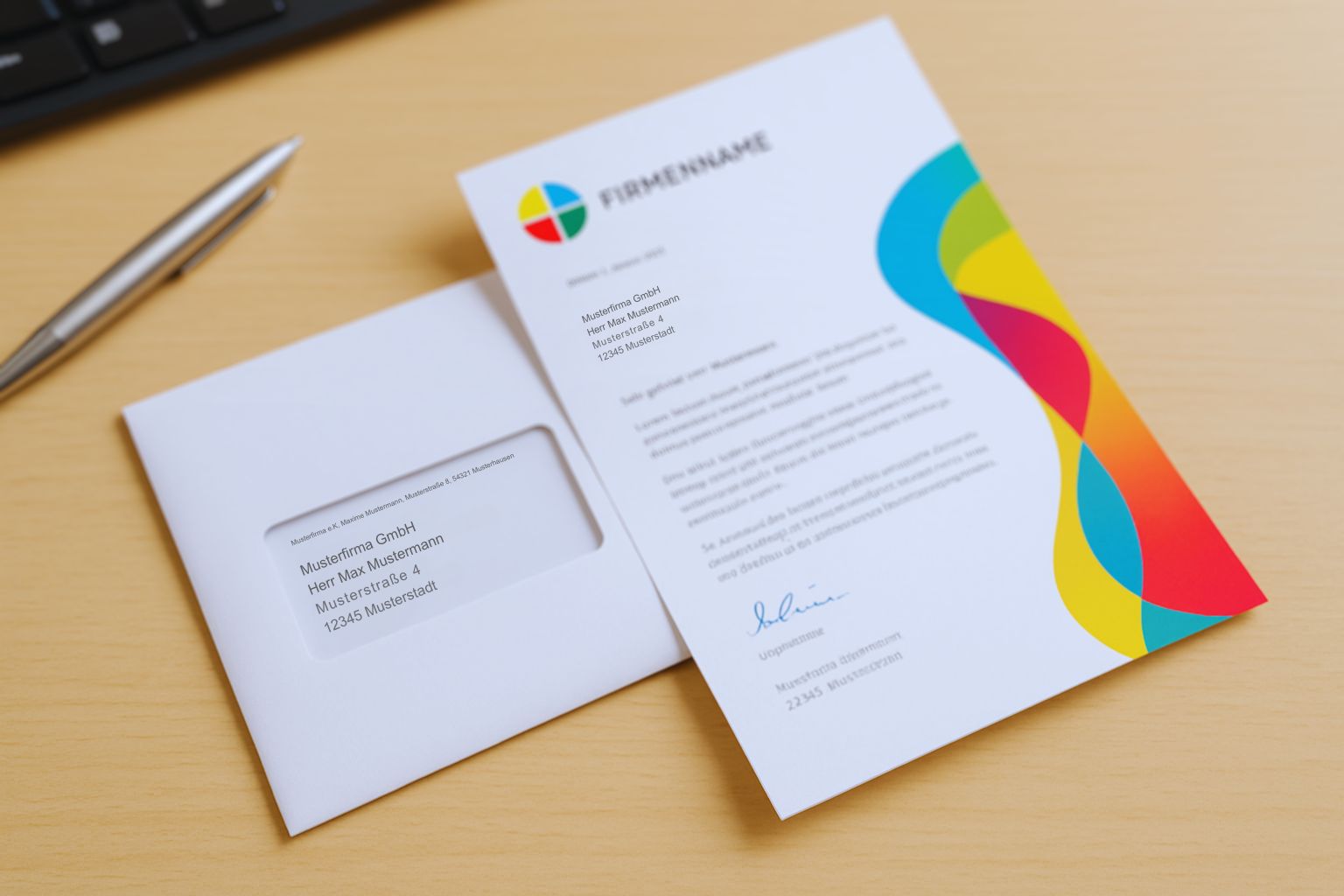 Farbdruck, der Eindruck macht bei onlinebrief24.de – ohne Aufpreiswucher