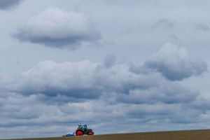 Feldarbeiten in Norddeutschland