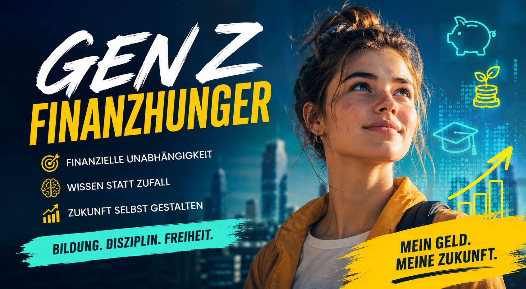 Finanzhunger der Gen Z: Die Generation Z will nicht einfach nur sparen. Sie will unabhängig sein.