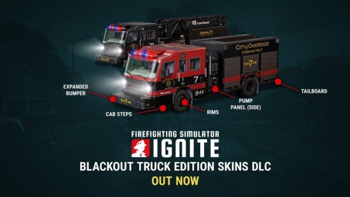 Flottenerneuerung im Firefighting Simulator: Ignite mit DLC und Update