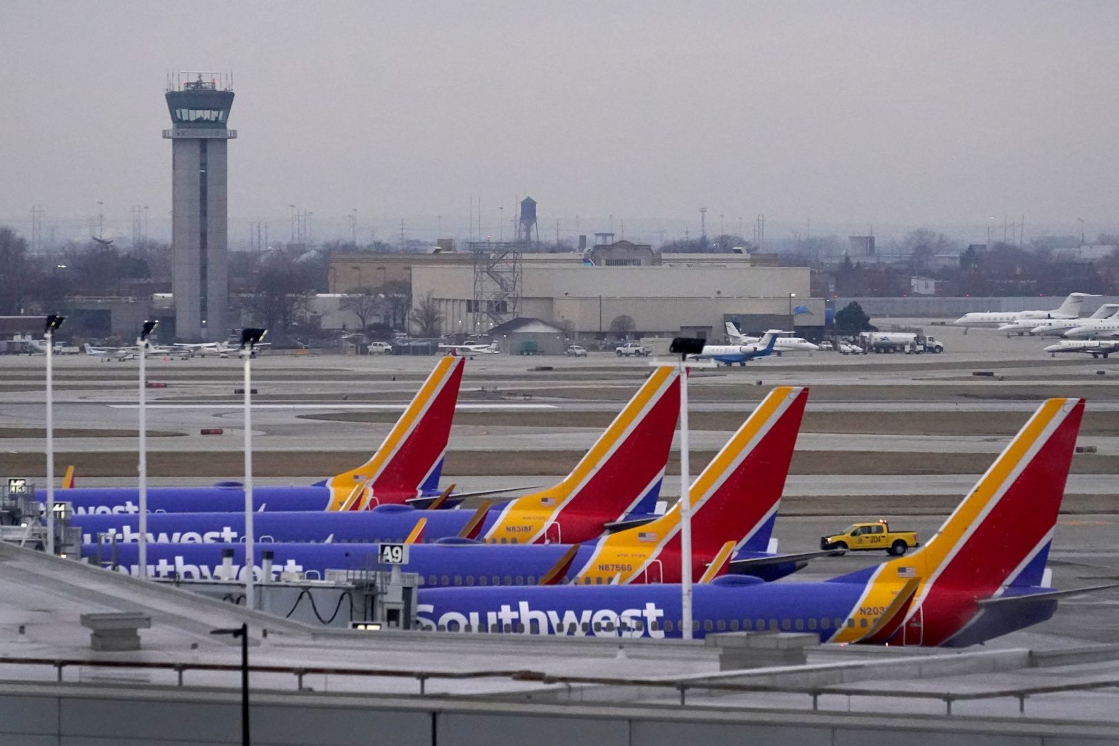 Flugzeug in den USA von Kugel getroffen