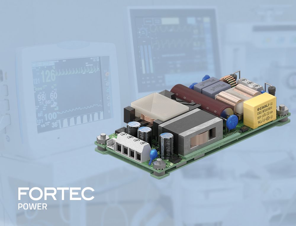 FORTEC Power nimmt Advanced Energy LPP200 ins Portfolio auf – extrem flaches AC/DC-Netzteil für Medizin, Industrie und Spezialbeleuchtung