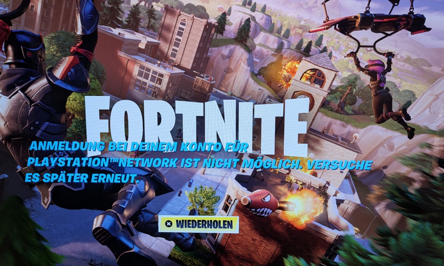 PSN-Störung legt Fortnite & Co. lahm – Diese Spiele sind betroffen