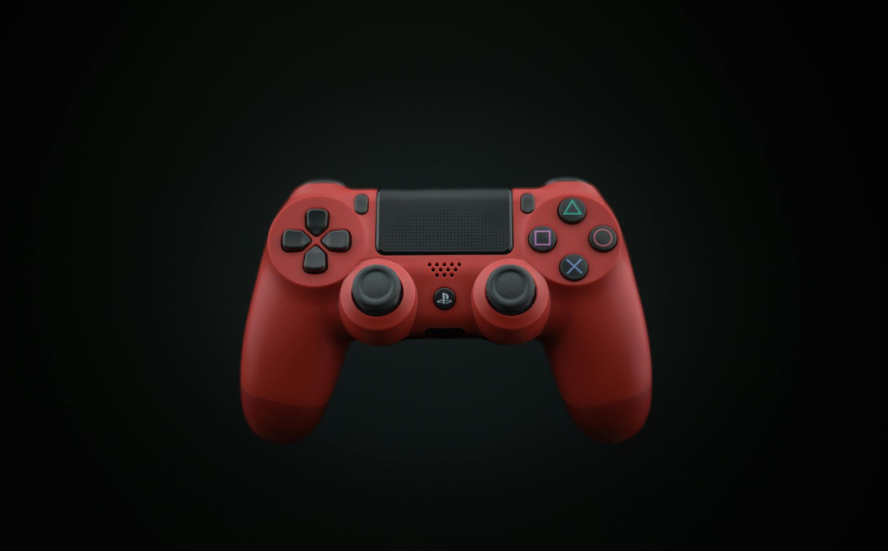 Foto Von Rot Und Schwarz Sony Ps4 Dualshock4