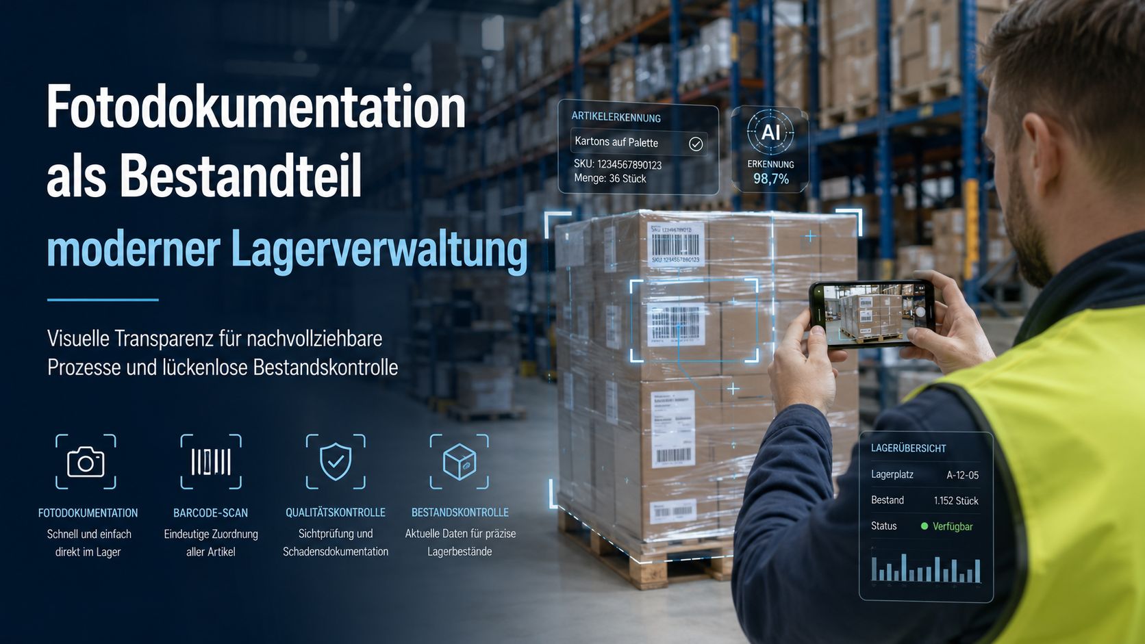 Fotodokumentation als Bestandteil moderner Lagerverwaltung