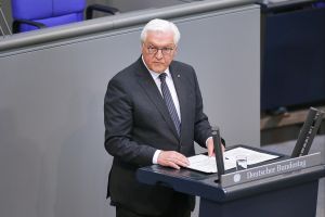 Frank-Walter Steinmeier am 08.05.2025
