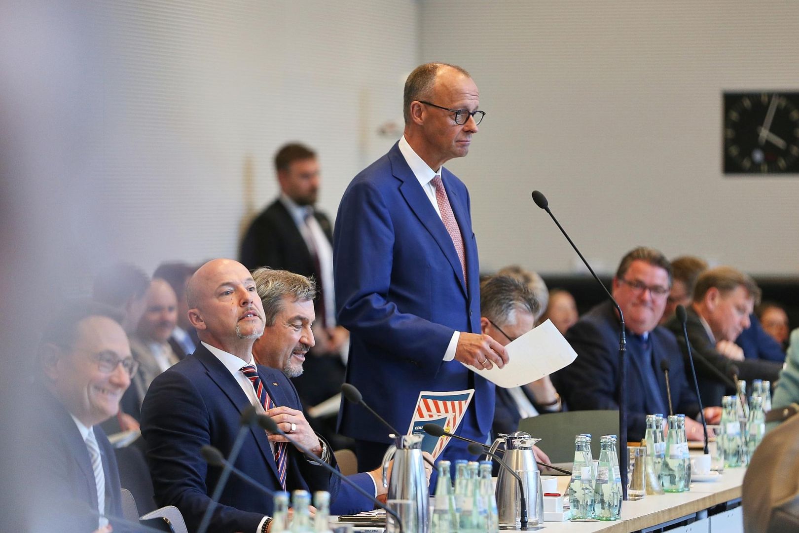 Friedrich Merz in der Unionsfraktion (Archiv)