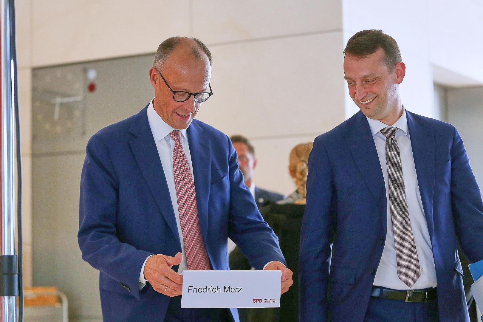 Friedrich Merz und Jacob Schrot (Archiv)