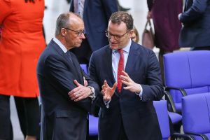 Friedrich Merz und Jens Spahn (Archiv)