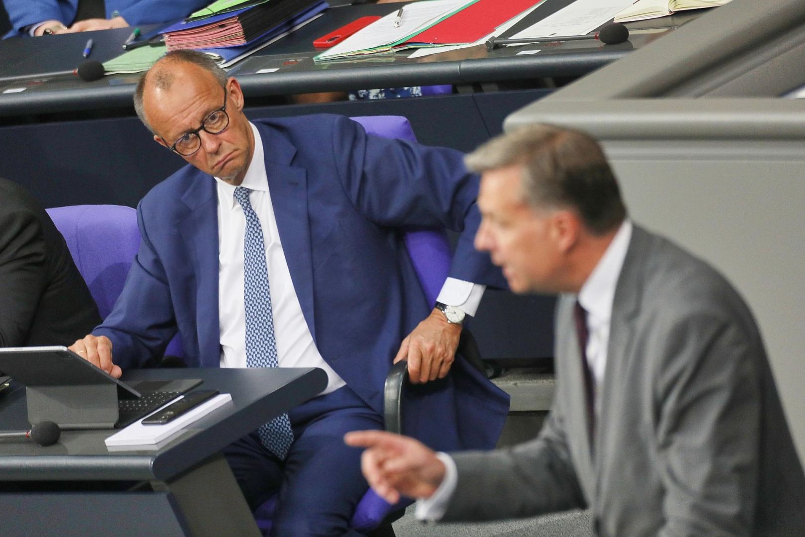 Friedrich Merz und Stephan Mayer (Archiv)