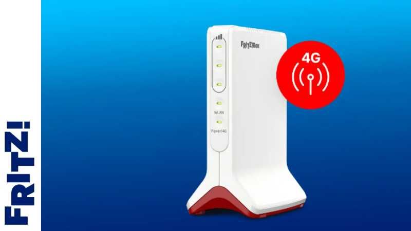 FRITZ!Box 6825 4G – Leistungsstarkes 4G/LTE-Mobilfunkmodem mit breiter Frequenzunterstützung