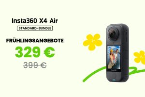 Frühlingsangebote: Insta360 gibt Rabatte auf Action-Cams, Gimbals und Mehr