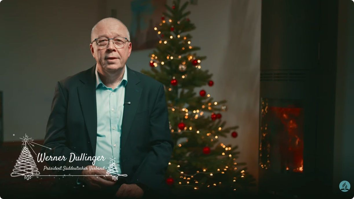 „Fürchtet euch nicht“: Weihnachtsansprache mit Kirchenpräsident Werner Dullinger