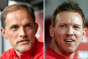 Fußball-Trainer Tuchel und Nagelsmann