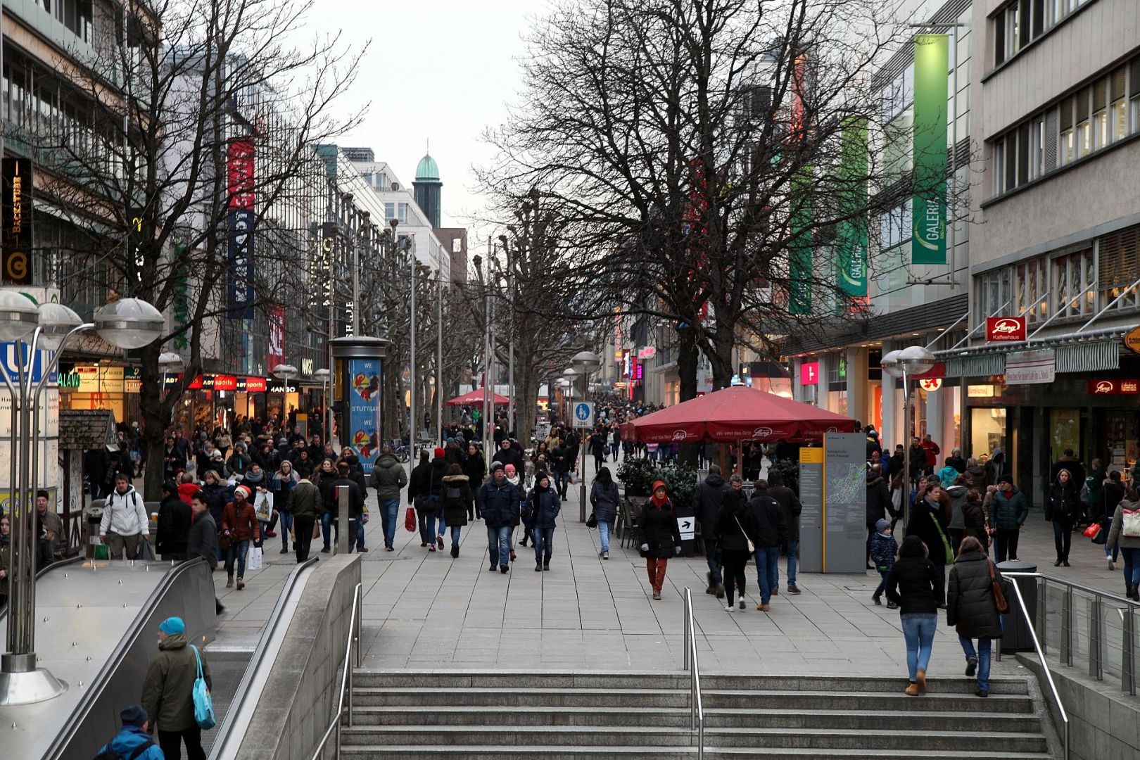 Fußgängerzone Stuttgart (Archiv)