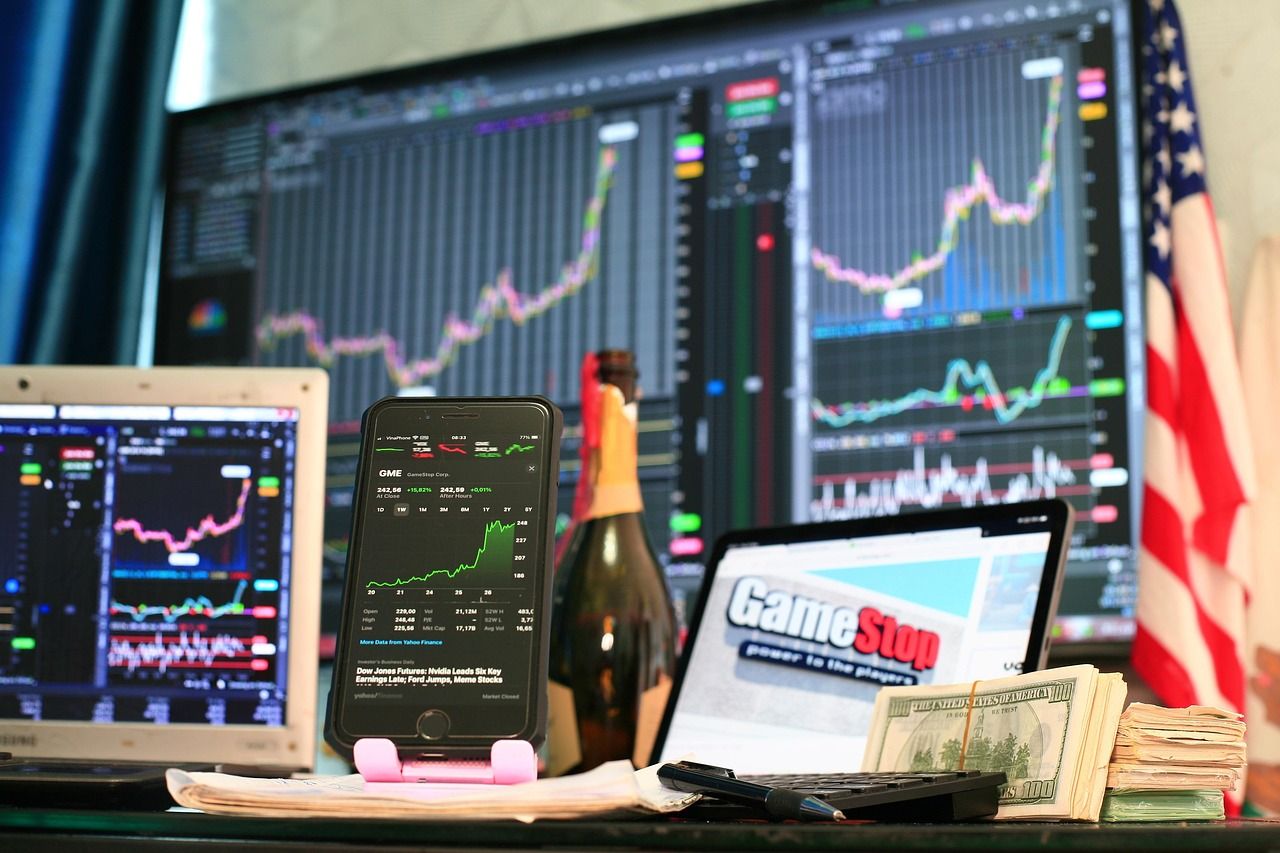 gamestop, stock, chart, gme, wallstreetbets, graph, finance, trading, business, growth