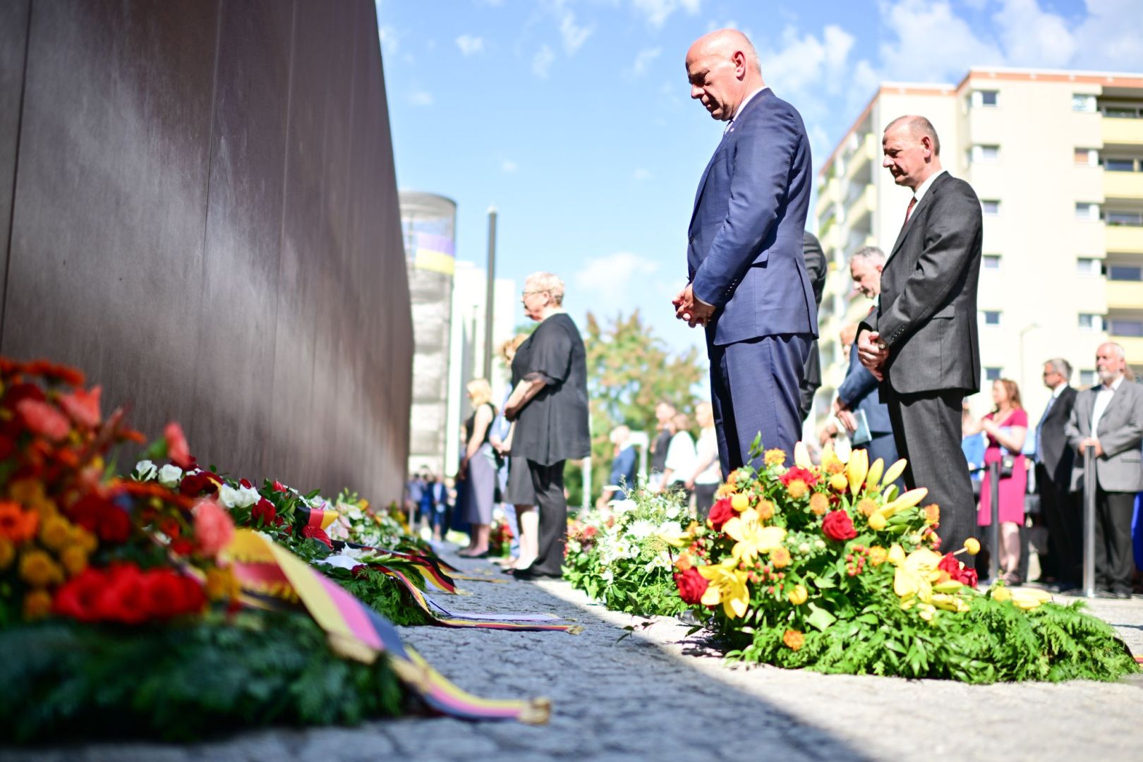 Gedenkveranstaltung zum 64. Jahrestag des Mauerbaus