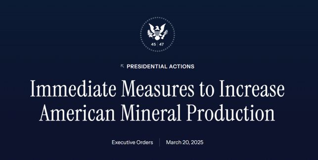Giant Mining begrüßt die „America First“-Strategie des Weißen Hauses für die Beschleunigung kritischer Mineralprojekte und die Wiederherstellung der US-Kupferlieferkette