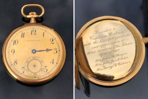 Goldene Uhr von der «Titanic» für Rekordpreis versteigert