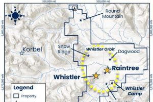 GoldMining-Tochter, U.S. GoldMining, verdoppelt die angezeigte Mineralressourcenschätzung auf 6,48 Millionen AuEq Oz mit zusätzlichen 4,16 Millionen AuEq Oz in der abgeleiteten Kategorie für das Whistler-Projekt, Alaska