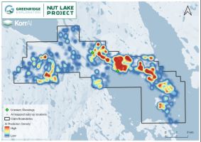 Greenridge Exploration lokalisiert auf seinem Projekt Nut Lake vorrangige Uranziele mittels KorrAIs fortschrittlicher Analyse