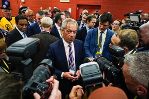 Großbritannien Kommunalwahlen - Nigel Farage