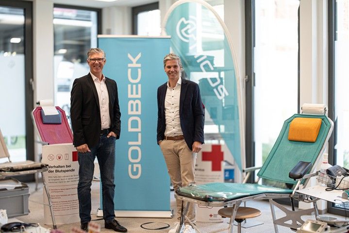 Große Beteiligung bei der dritten DRK-Blutspendeaktion im rob17.a