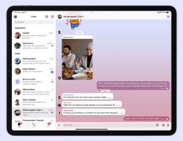 Gruppenchat beim Messenger Signal