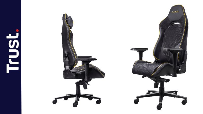 GXTrust – GXT 721 Ruya Pro Gaming Chair bietet umfangreiche Einstellbarkeit für die optimale Sitzposition