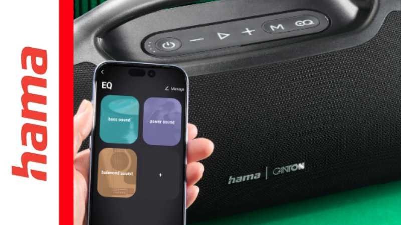 Hama/Canton – Boombox mit vielen Möglichkeiten, kraftvollem Sound, durchdachten Features & fairem Preis