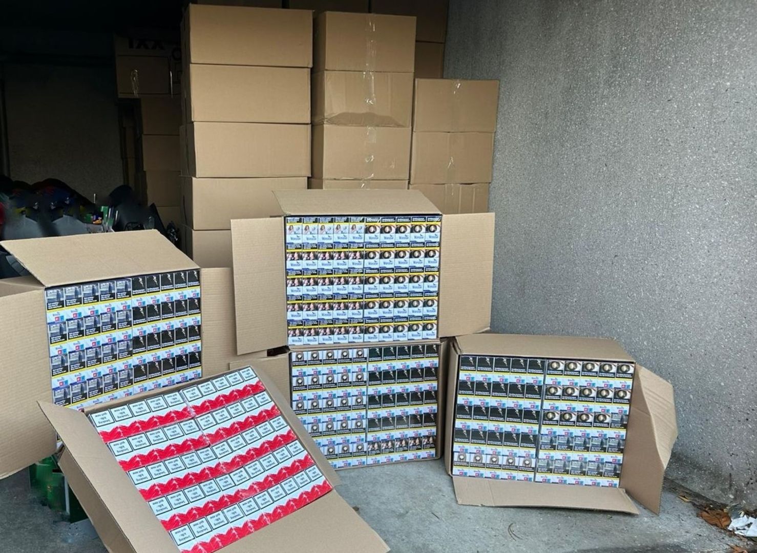 Handel mit illegalen Zigaretten