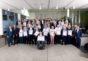Handwerkskammer ehrt goldene, diamantene und eiserne Meister bei Jubiläumsempfang