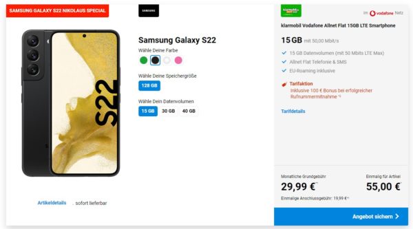 Samsung Galaxy S Gb Lte Alles Flat Im Vodafone Netz F R