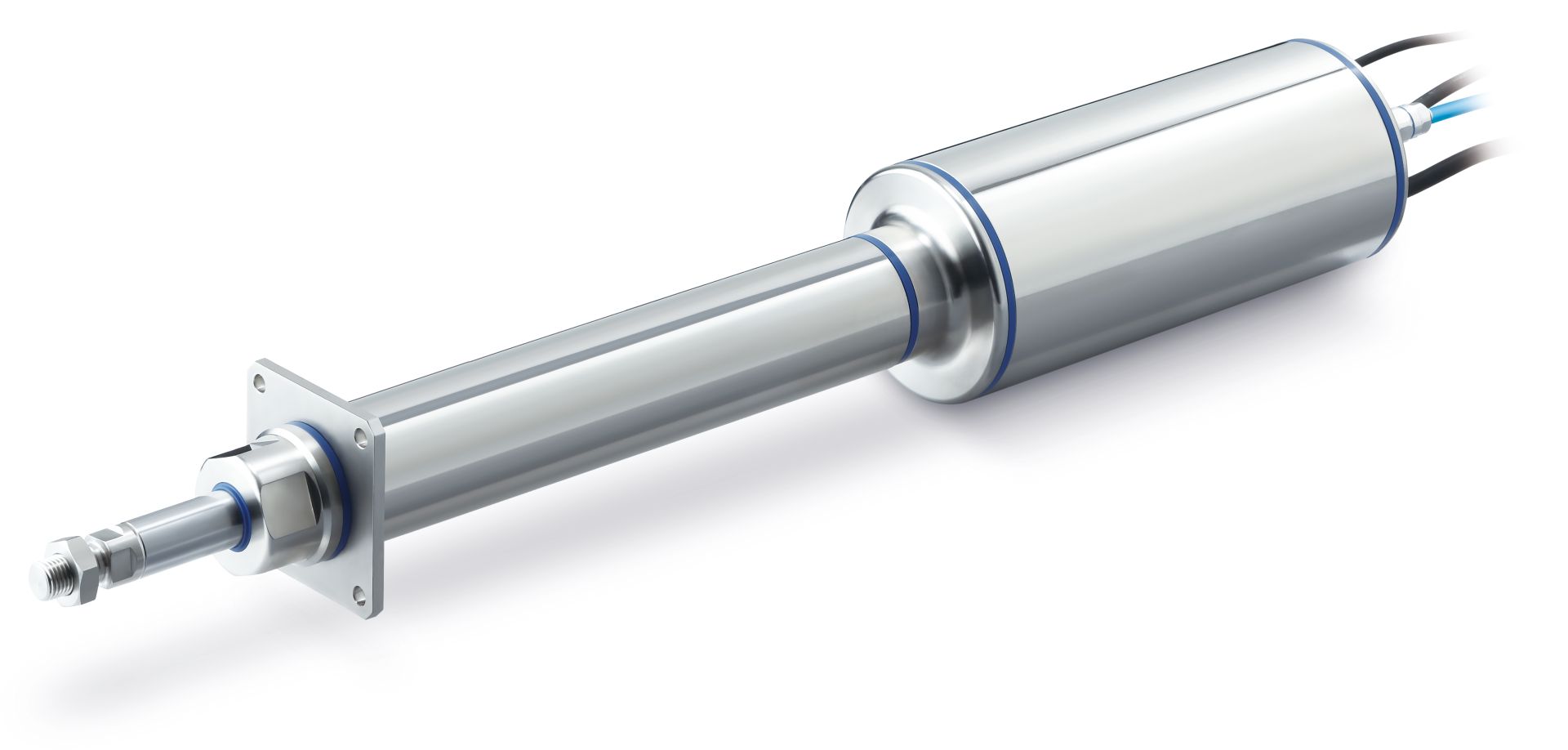 Hart im Nehmen und hygienisch: Elektrischer Zylinder der Serie HF2A-LEY bietet optimale Lösung für die Lebensmittelindustrie