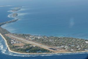 Hauptinsel des Inselstaates Tuvalu