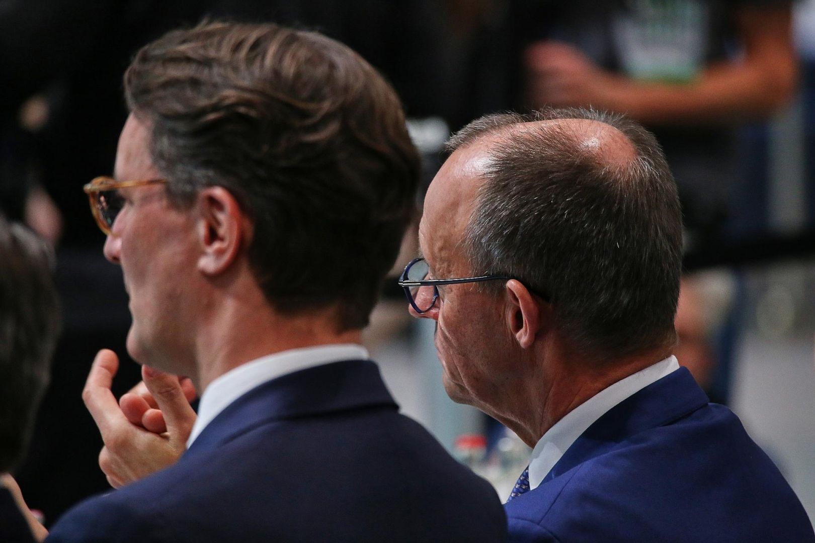 Hendrik Wüst und Friedrich Merz (Archiv)
