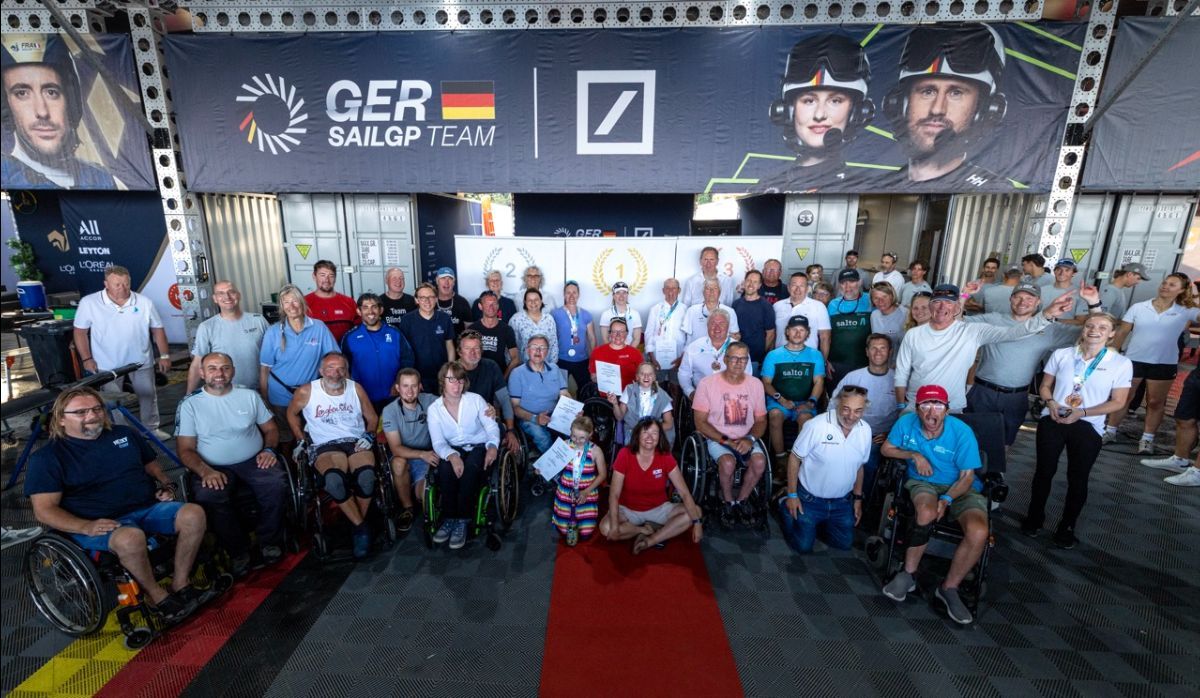 Historischer Erfolg: Erste inklusive Segelregatta im Rahmen des SailGP begeistert in Sassnitz