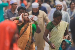 Hitze in Indien